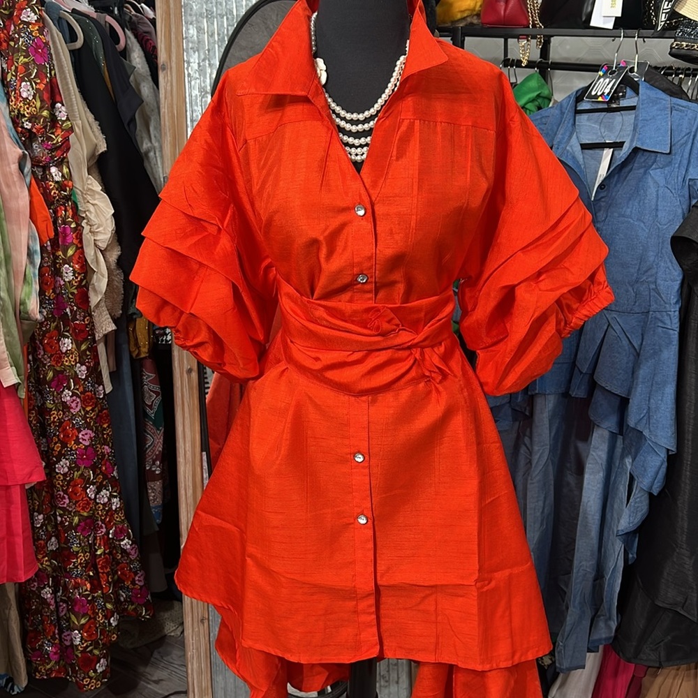 24 Boho Fabulous Button Down Dress